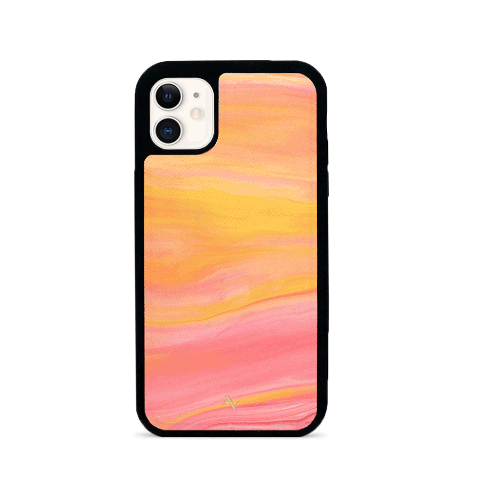 MAAD Classic White Custom Leather IPhone 11 Case