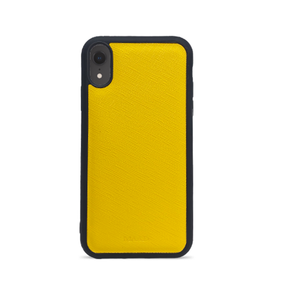 Yellow iphone xr top case