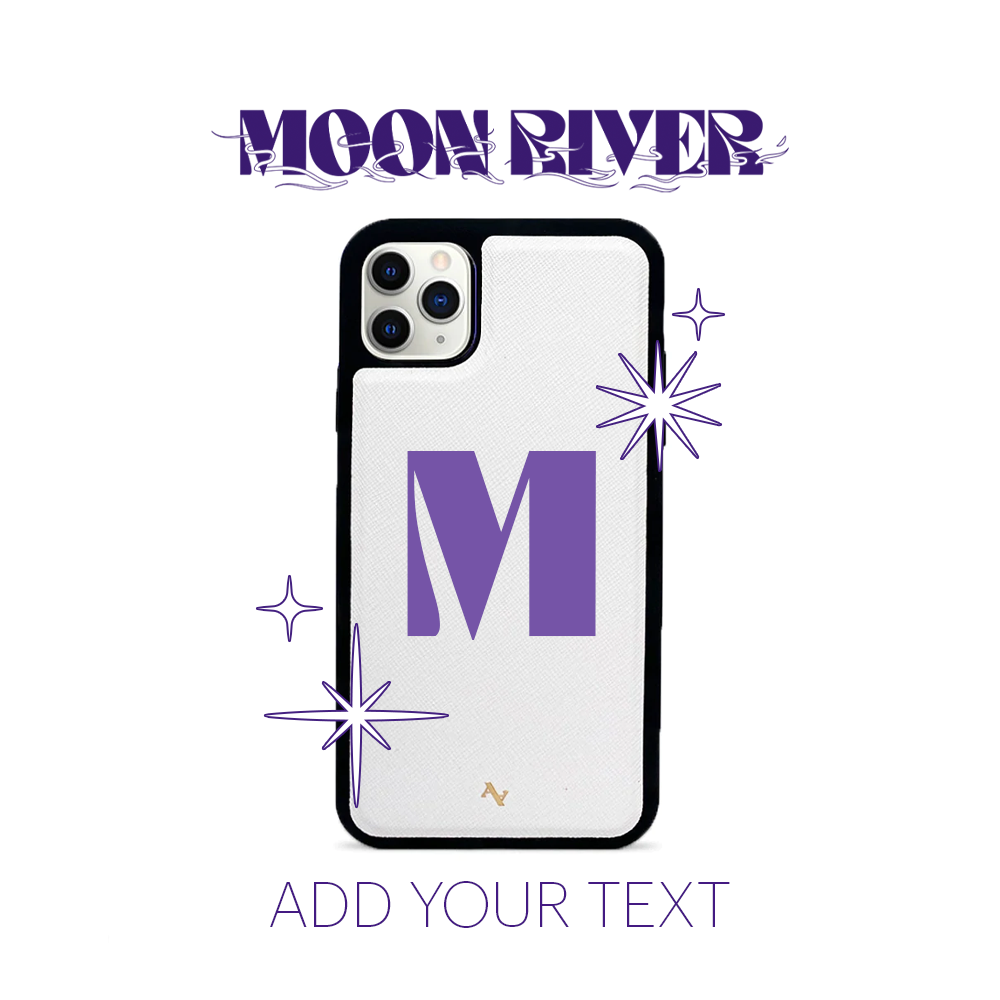 Moon River - White IPhone 11 Pro Max Leather Case