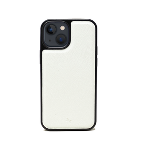 MAAD Classic - White IPhone 13 Mini Leather Case