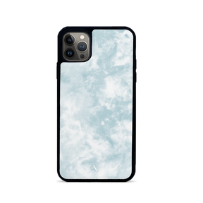 Tie Dye Blue Fever - IPhone 13 Pro Leather Case