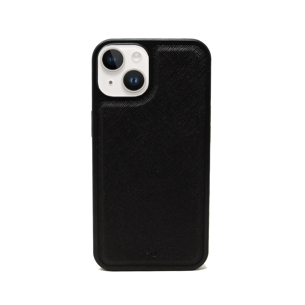 Wild Child - Black IPhone 14 Leather Case