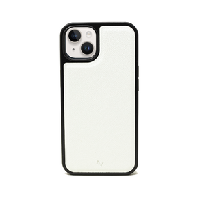 MAAD Classic - White IPhone 14 Plus Leather Case