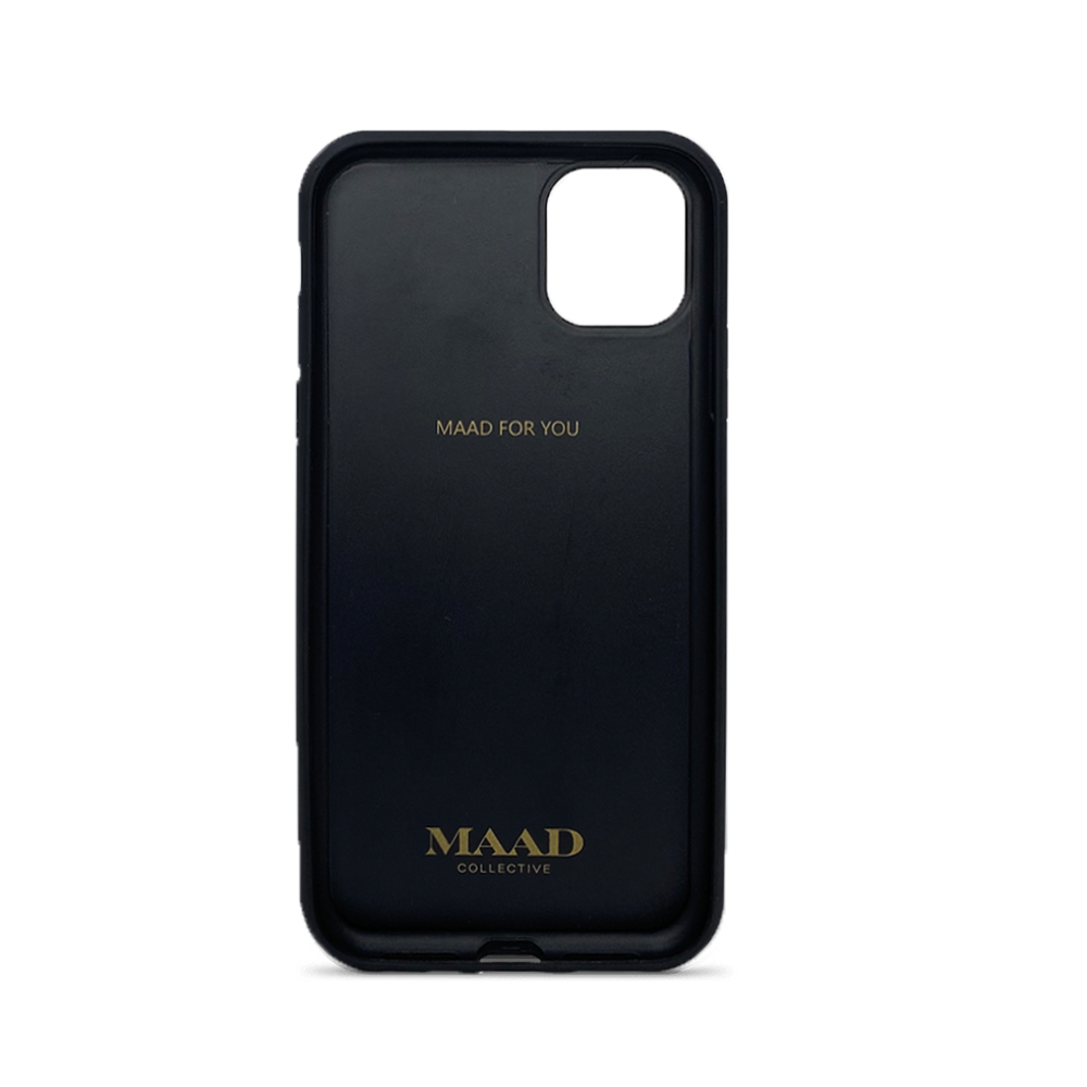 MAAD Classic - Black IPhone 11 Pro Max Leather Case
