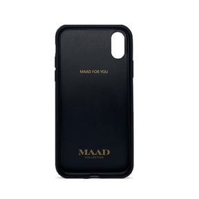 Wild Child - Black IPhone X/XS Leather Case