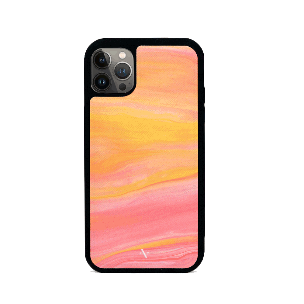 MAAD Classic White Custom Leather IPhone 13 Pro Case