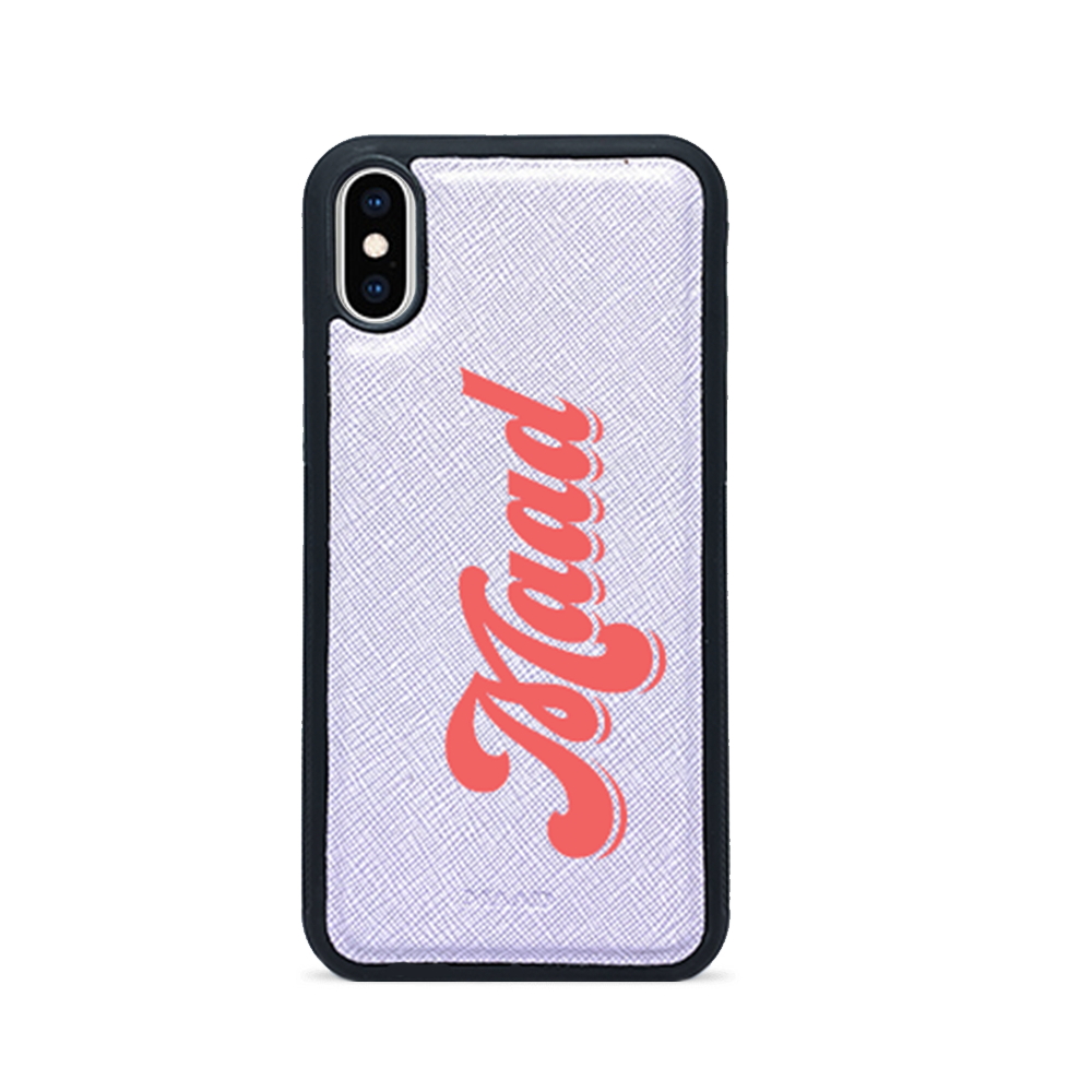 Saffiano - Lilac IPhone X/XS Case