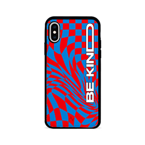 GOLF le MAAD - Blue and Red IPhone X/XS Leather Case