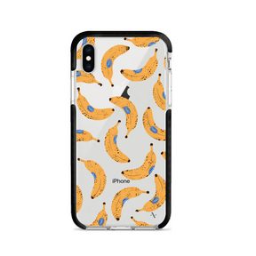 Go Bananas - IPhone XS MAX Clear Case