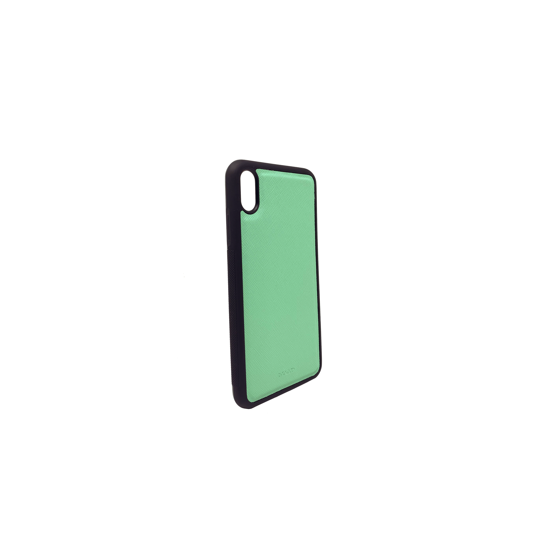 Mint IPhone XS Max Case - MAAD Collective - Saffiano IPhone Personalized Case 